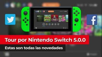 [Vídeo] Un repaso a las novedades de la actualización 5.0.0 de Nintendo Switch
