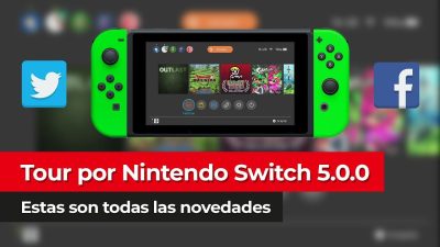 [Vídeo] Un repaso a las novedades de la actualización 5.0.0 de Nintendo Switch