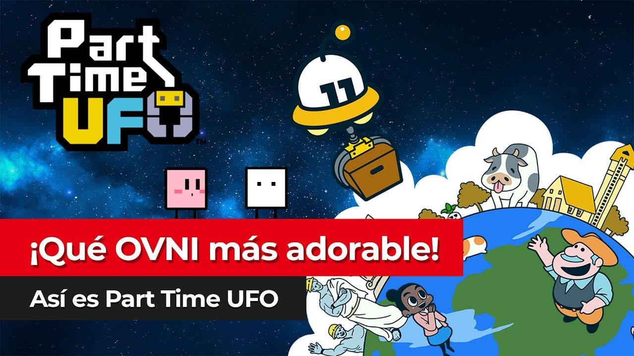 Vídeo Así es Part Time UFO, el primer juego de los desarrolladores de Kirby para móviles ...