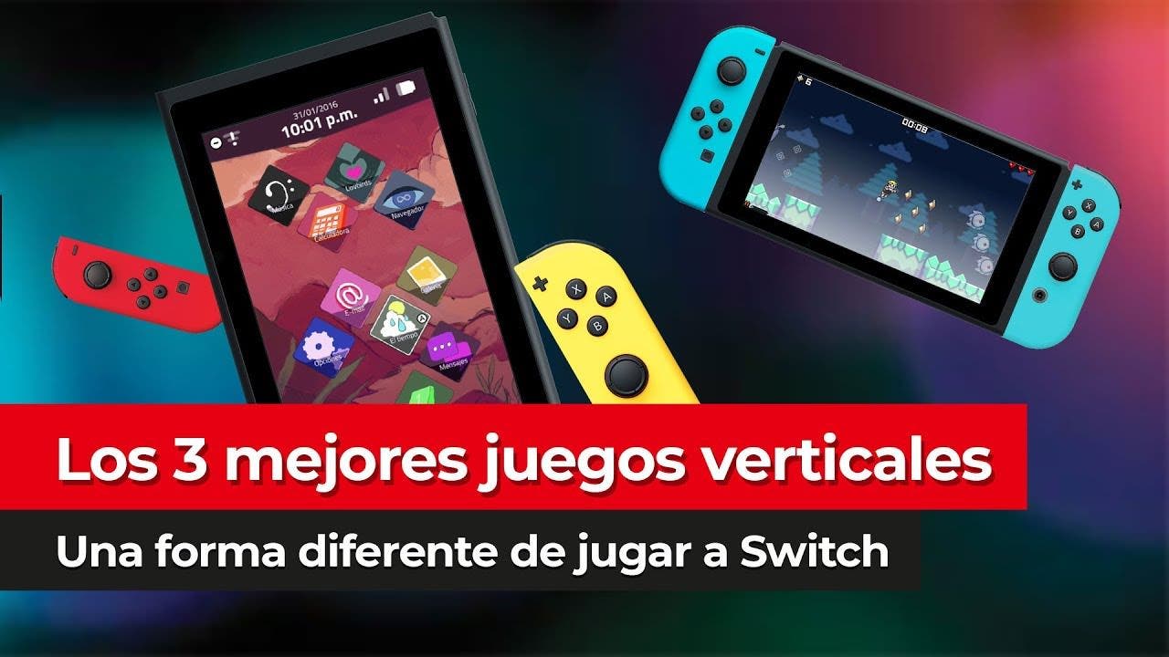 [Vídeo] Los 3 mejores juegos verticales de Nintendo Switch