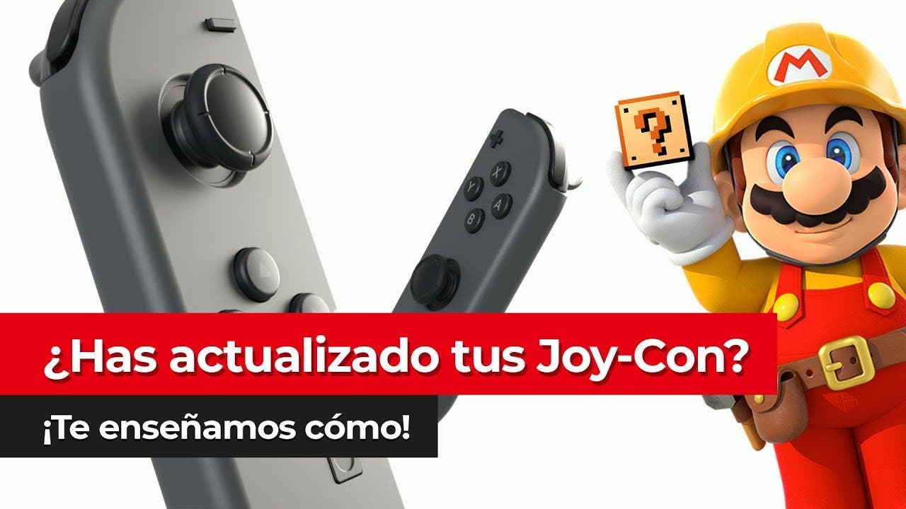 [Vídeo] Tutorial: Cómo actualizar los mandos de Nintendo Switch