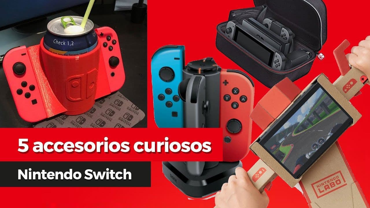 [Vídeo] 5 accesorios curiosos para Nintendo Switch