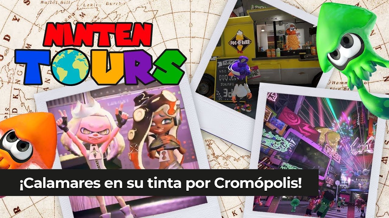 [Vídeo] Nintentour #2: ¡Calamares en su tinta por Cromópolis de Splatoon 2!