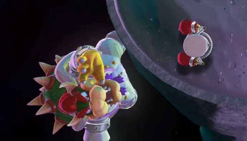 Vídeo: Esto es lo que pasa cuando Bowser se cae al abismo en Super Mario Odyssey