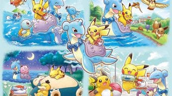 Se anuncia la línea de merchandising “Ride on Lapras” para los Pokémon Center de Japón