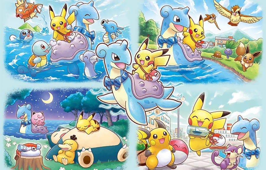 Se anuncia la línea de merchandising “Ride on Lapras” para los Pokémon Center de Japón