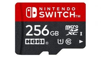HORI anuncia una tarjeta microSDXC de 256 GB con licencia oficial para Nintendo Switch