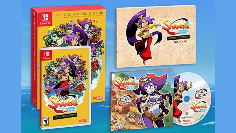 [Act.] Así es la Shantae: Half-Genie Hero Ultimate Edition Day One Limited Edition