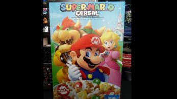 Super Mario Cereal ha sido repuesto, aunque sin función amiibo