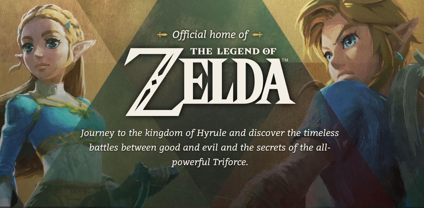 Nintendo of America actualiza su web oficial de The Legend of Zelda