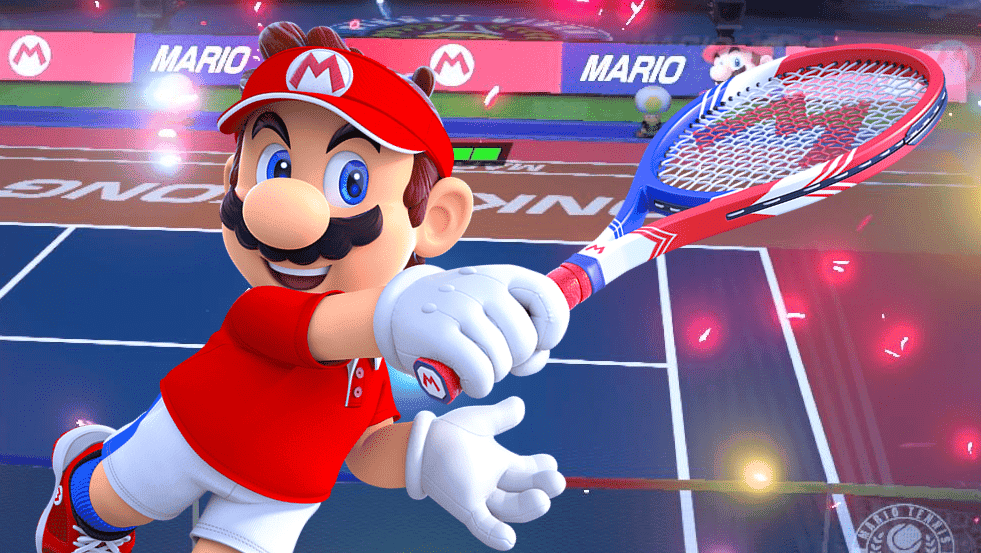 Alucina con esta animación estilo anime para la intro de Mario Tennis Aces
