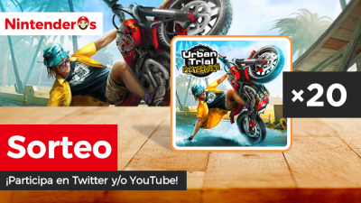 [Act.] ¡Sorteamos 20 copias digitales de Urban Trial Playground para Switch en Twitter y YouTube!