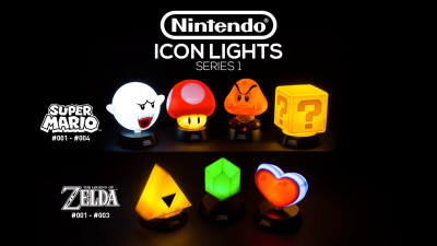 Estas geniales lámparas de Super Mario y The Legend of Zelda ya están disponibles en tiendas de España
