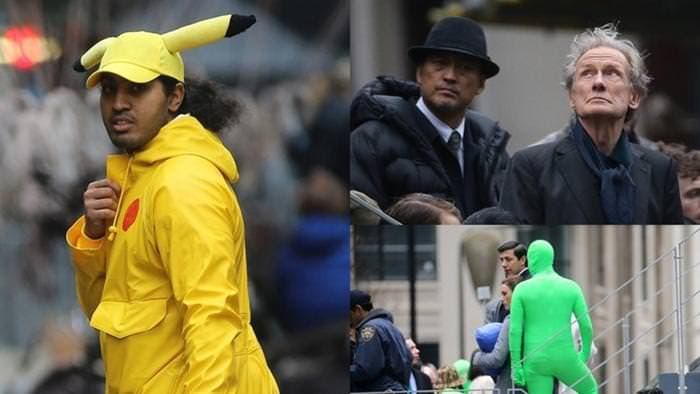 Nuevas imágenes de la filmación de la película de Detective Pikachu
