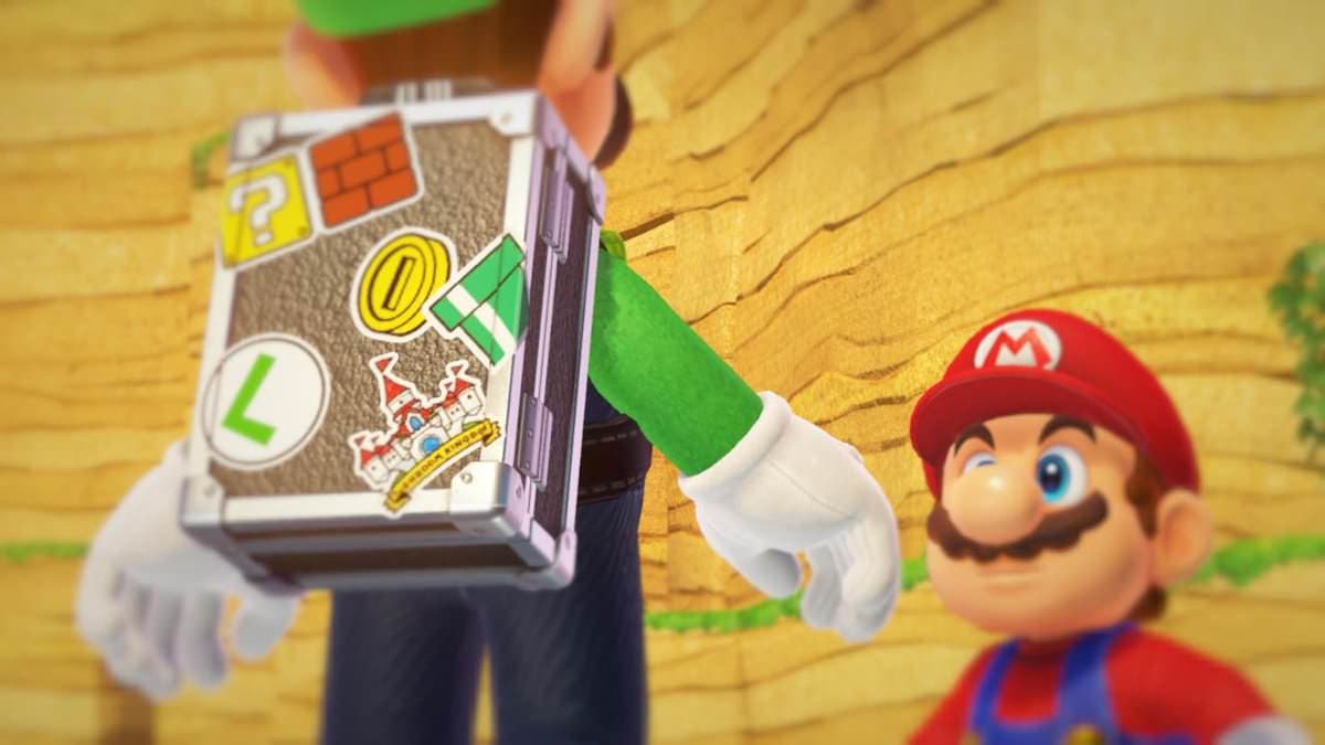 Nintendo resalta que hay una pegatina de Super Mario Oddyssey que los jugadores no pueden comprar