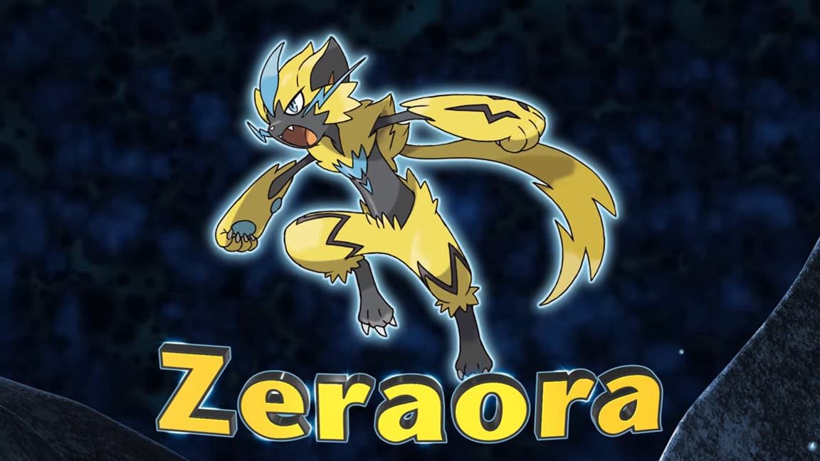 [Act.] Tráiler y arte oficial de Zeraora en Pokémon Ultrasol y Ultraluna