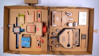 UPS crea una maleta de cartón para Nintendo Labo