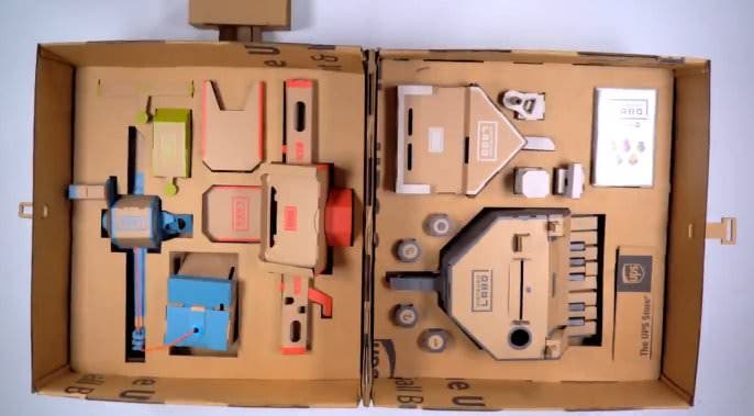 UPS está “jugando con la idea” de ofrecer al público su maletín para Nintendo Labo