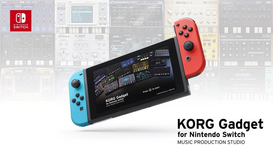 KORG Gadget se actualiza a la versión 1.1 en Nintendo Switch