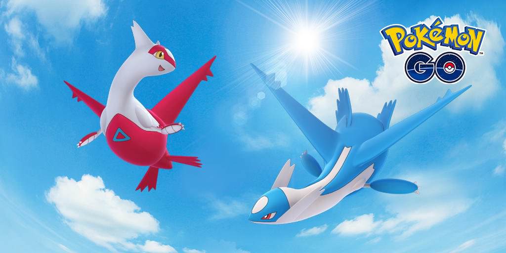 [Act.] Latios y Latias comienzan a aparecer en Pokémon GO a partir de hoy