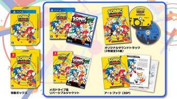 Las copias físicas de Sonic Mania Plus para Nintendo Switch llegarán a Japón con extras adicionales