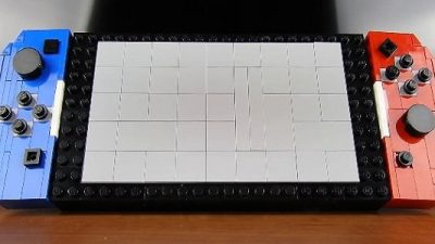 Fan crea esta curiosa Nintendo Switch con piezas de LEGO