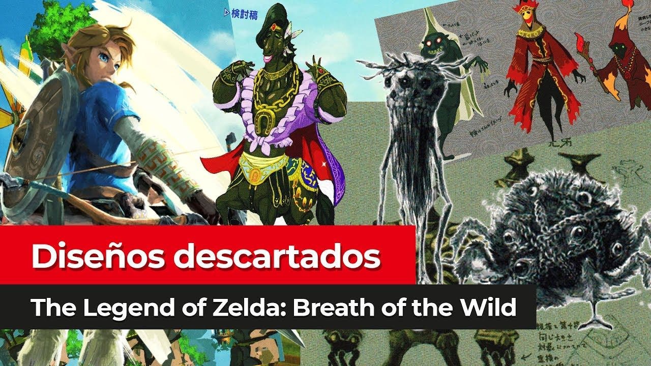 [Vídeo] Diseños descartados de The Legend of Zelda: Breath of the Wild