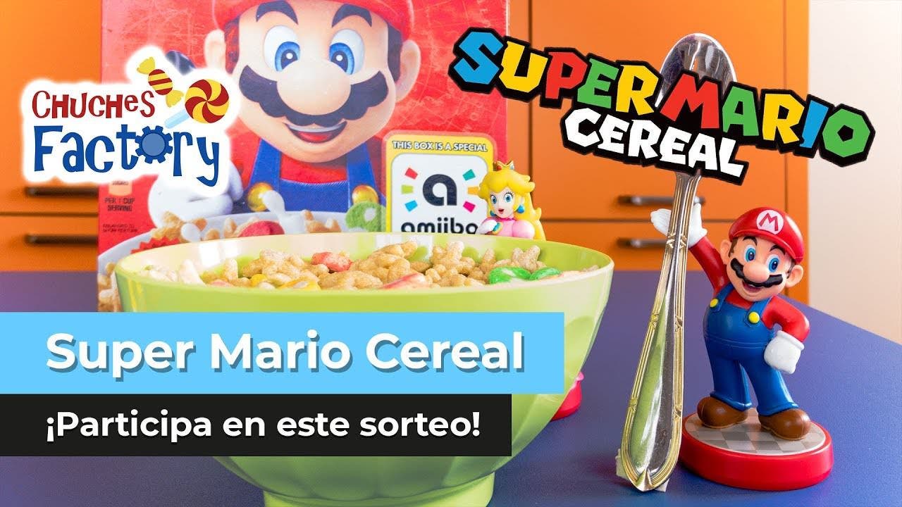 ¡Sorteamos una caja de Super Mario Cereal en YouTube!