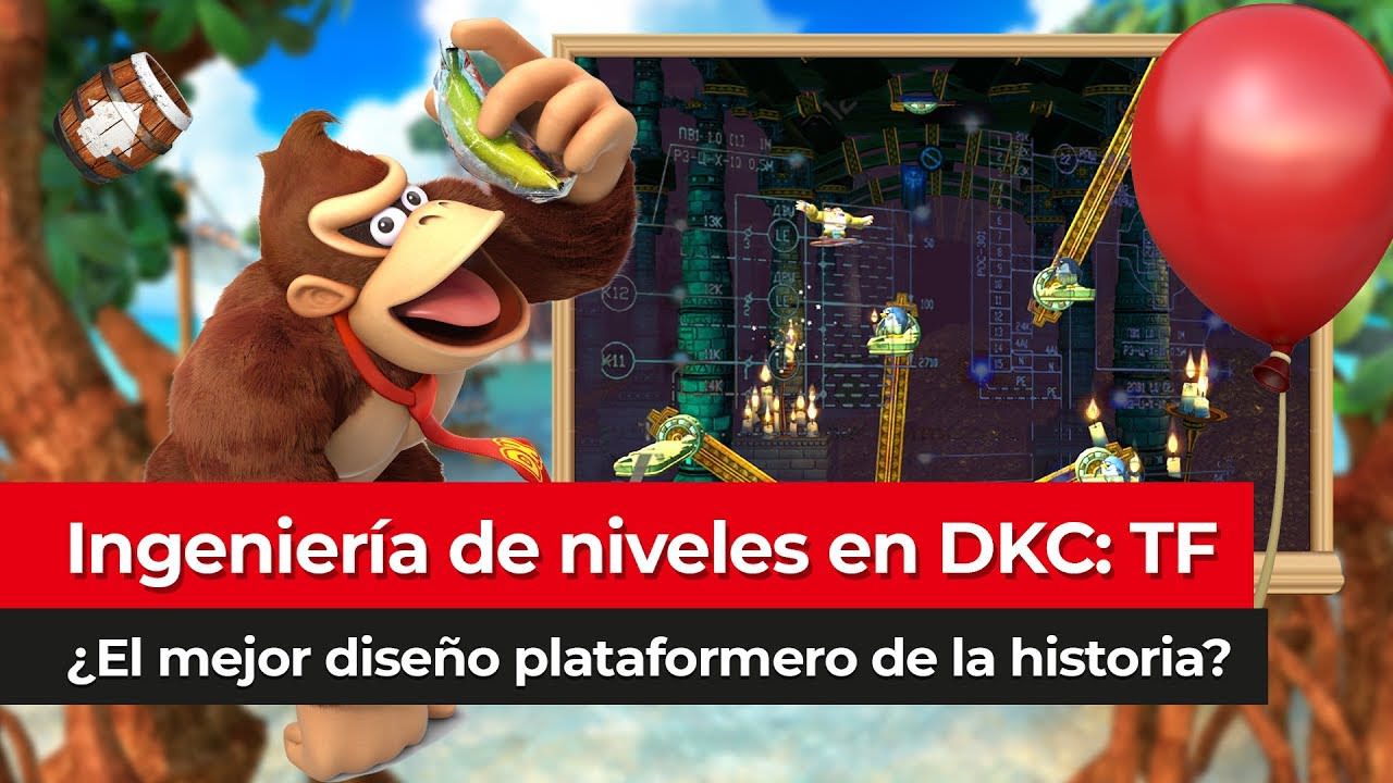 [Vídeo] Donkey Kong Country: Tropical Freeze: ¿El mejor diseño de niveles de la historia?