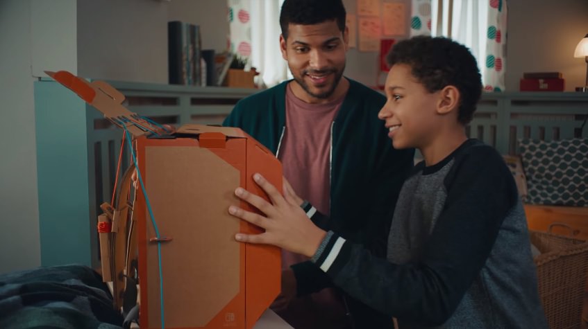 Así se anuncia Nintendo Labo en Norteamérica