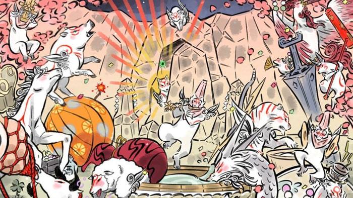 Okami celebra su 12º aniversario con este arte especial