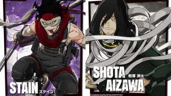 Se muestran las primeras capturas oficiales de Stain y Shota Aizawa para My Hero Academia: One’s Justice