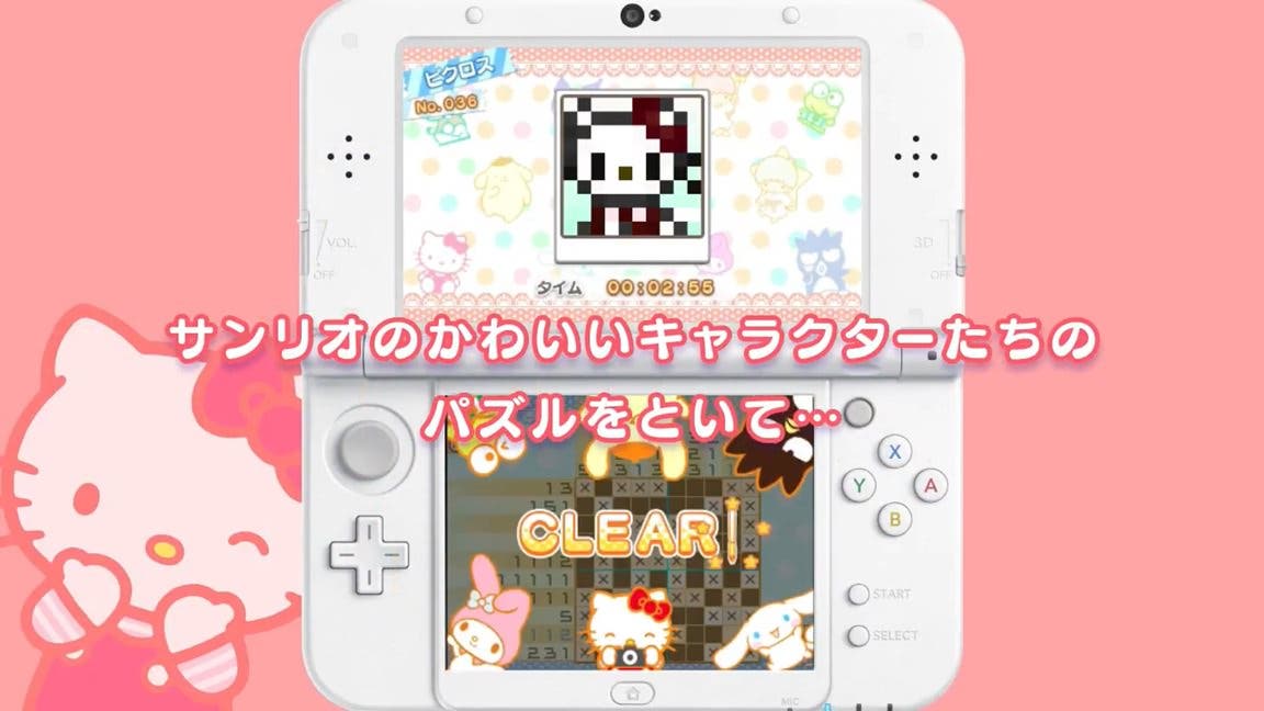 Anunciado Sanrio Characters Picross para 3DS
