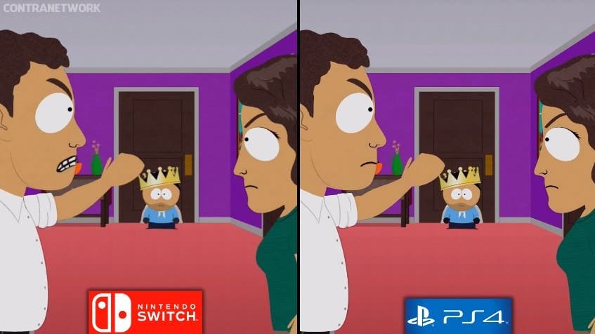 Comparativa en vídeo de South Park: Retaguardia en Peligro: Nintendo Switch vs. PS4