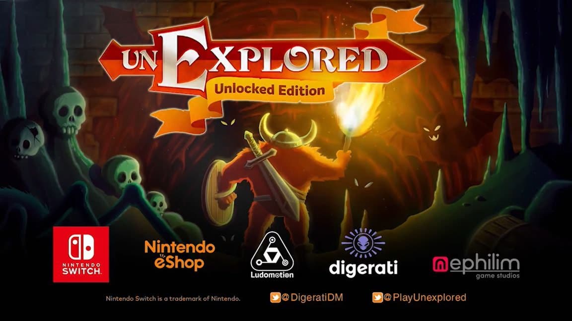 Unexplored: Unlocked Edition confirma su lanzamiento en Nintendo Switch