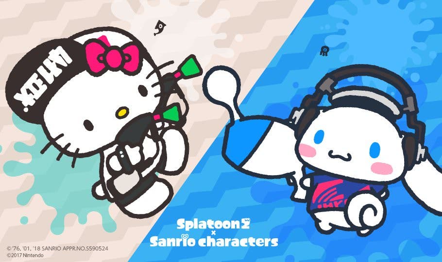 Hello Kitty gana la primera ronda del undécimo Splatfest japonés de Splatoon 2
