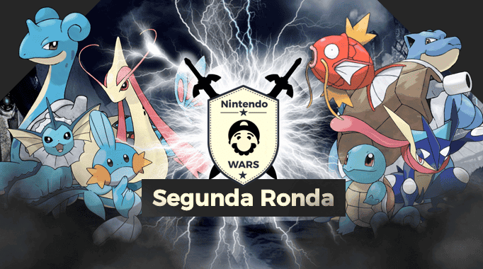 Segunda Ronda de Nintendo Wars: Pokémon de tipo Agua: ¡Vota ya por los 8 clasificados!