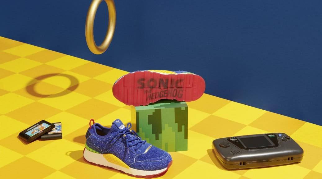 Puma y SEGA lanzarán las zapatillas de Sonic el 5 de junio, nuevas imágenes