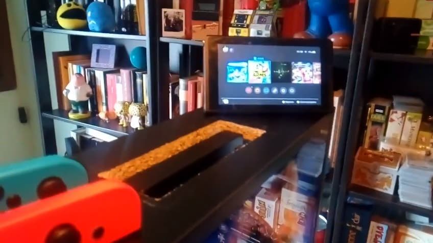 Aprende a construir un pinball virtual de Nintendo Switch como este