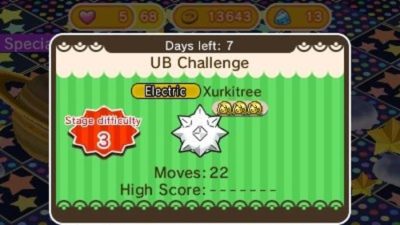 Novedades en Pokémon Shuffle: Xurkitree, Thundurus, Salamence, Darkrai y más