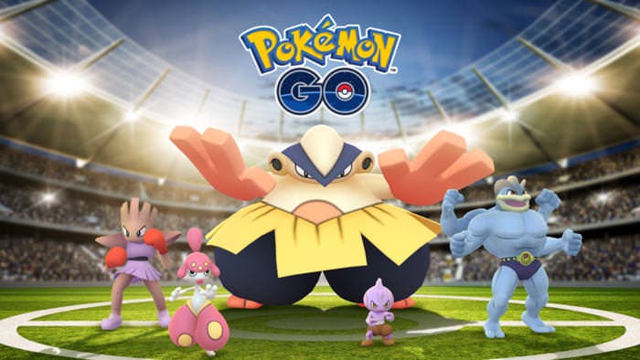Los Pokémon de tipo Lucha protagonizan el Desafío Lucha especial de Pokémon GO