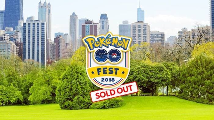 Las entradas del Pokémon GO Fest 2018 se agotan en menos de 40 minutos
