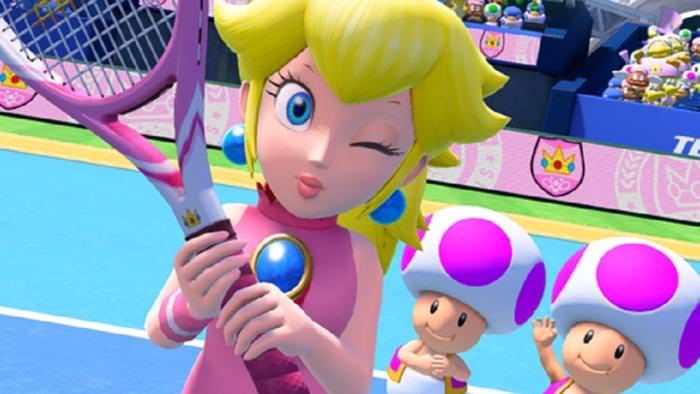 Peach y Bowser se enfrentan en este nuevo gameplay de Mario Tennis Aces