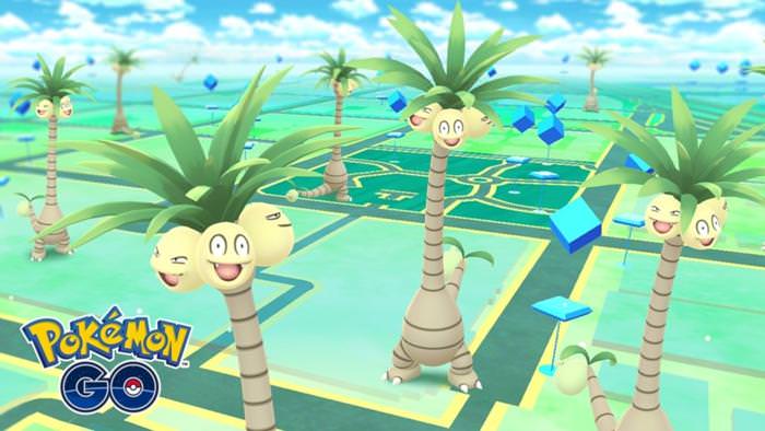 Exeggutor de Alola ya está apareciendo en Pokémon GO