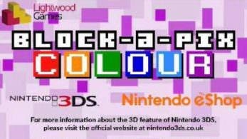 Block-a-Pix Color llega esta semana a Nintendo 3DS