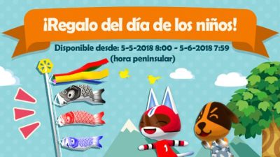 Regalo especial para todos los jugadores de Animal Crossing: Pocket Camp por el día del niño en Japón