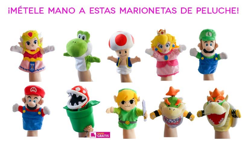 Nueva colección de marionetas nintenderas en GAME España