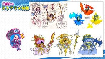 Nintendo muestra numerosos diseños descartados de las magas de Jambastión de Kirby Star Allies