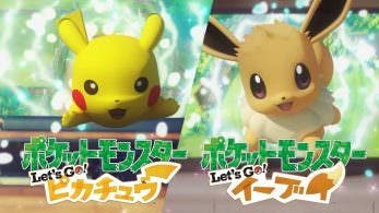 Anunciado oficialmente Pokémon Let’s GO Pikachu y Let’s GO Eevee para Nintendo Switch