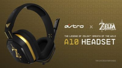 [Act.] Astro Gaming anuncia estos geniales cascos oficiales inspirados en Zelda: Breath of the Wild